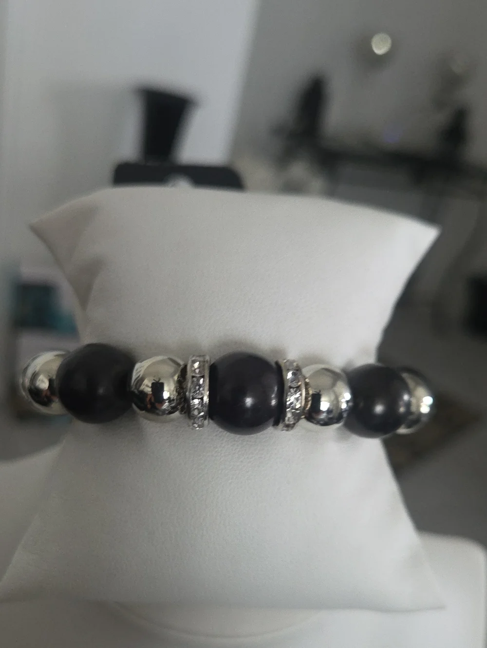 Paparazzi Ruling Class Radiance Black Bracelet NWT